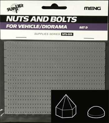 Meng 1/35 Nuts And Bolts For Vehicle/Diorama Set D - Gap Games