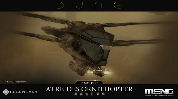 Meng Dune Atreides Ornithopter - Pre-Order - Gap Games