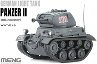 Meng German Light Tank Panzer II (Cartoon Model) Plastic Model Kit - Gap Games