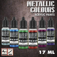 Metallic Paints Set - Colours - Gap Games