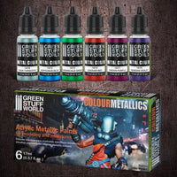 Metallic Paints Set - Colours - Gap Games