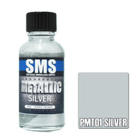 Metallic SILVER 30ml - Gap Games