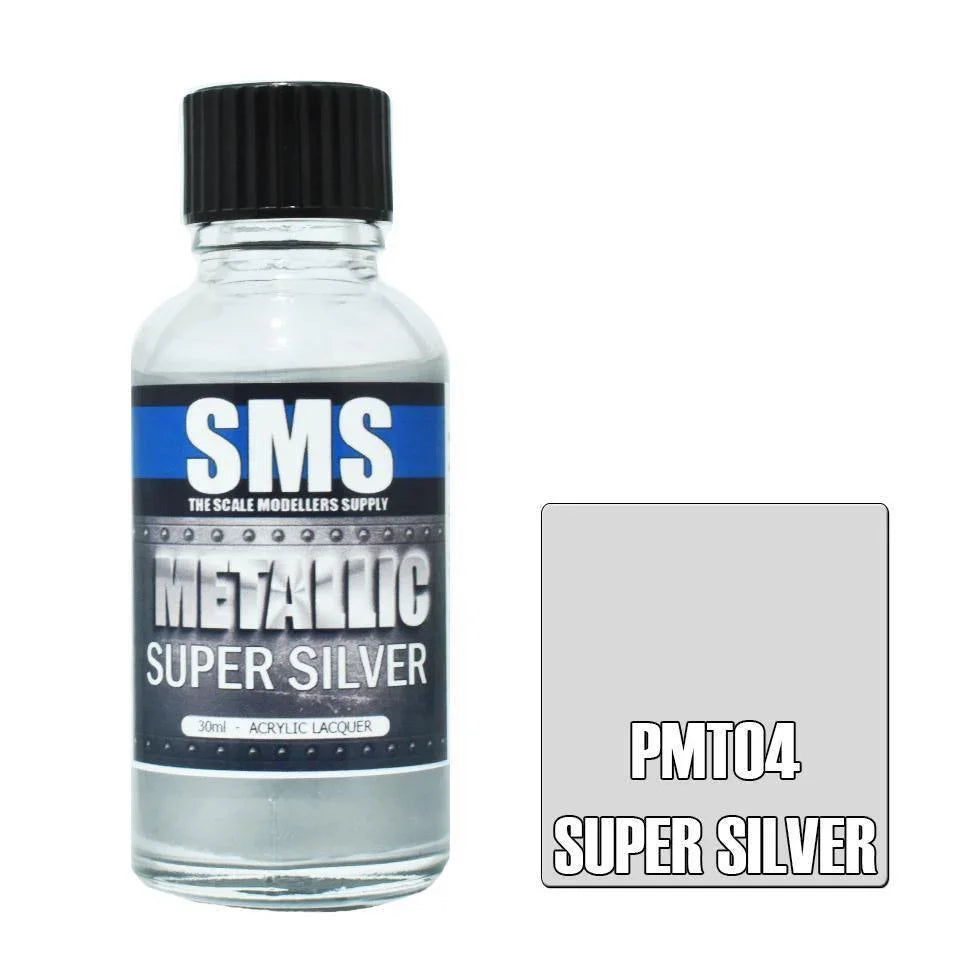 Metallic SUPER SILVER 30ml - Gap Games