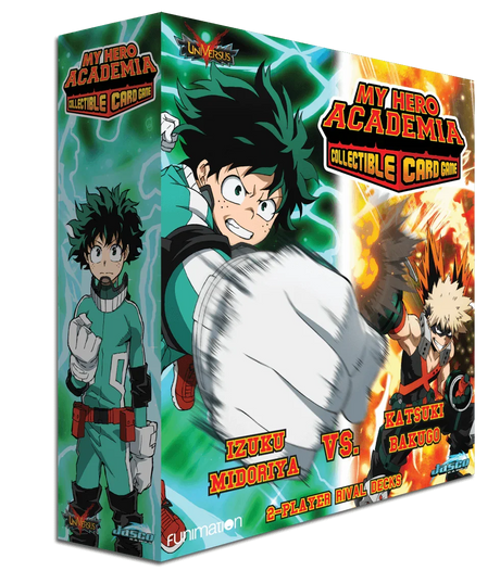 UniVersus My Hero Academia: Base Set 2-Player Rival Decks – Izuku Midoriya vs Katsuki Bakugo