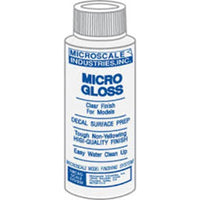 MICROSCALE Micro Coat Gloss - 1 oz. Bottle (Clear Gloss Finish)