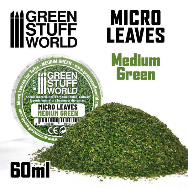 Micro Leaves - Medium Green Mix - Gap Games
