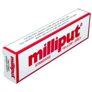 Milliput Standard-Grey-Yellow 2 Part Putty - Gap Games