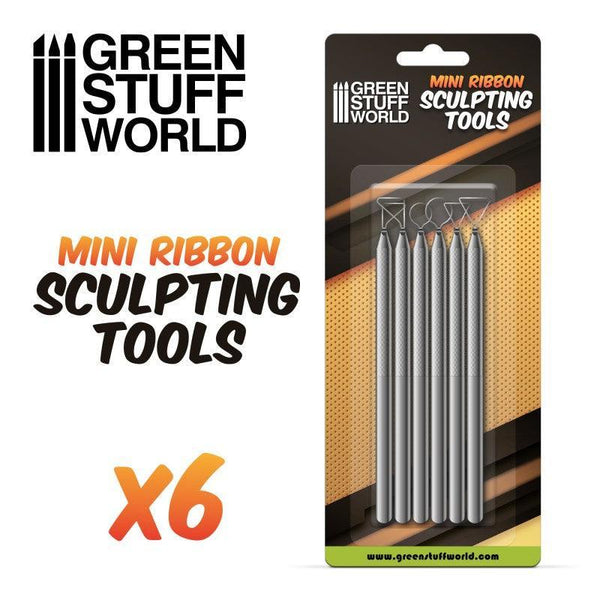 Mini Ribbon Sculpting Tools Set (6 Tools) - Gap Games
