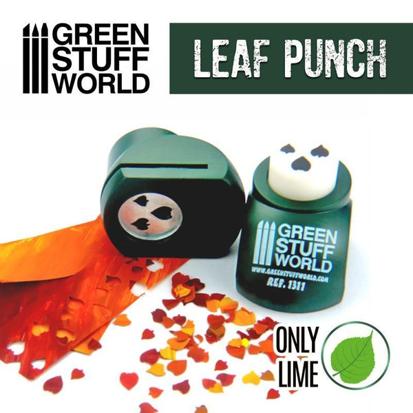Miniature Leaf Punch DARK GREEN - Gap Games