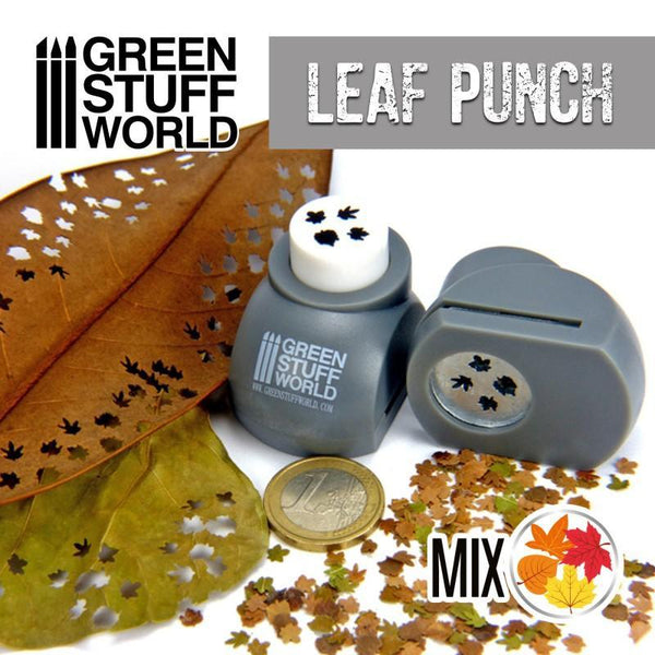 Miniature Leaf Punch GREY - Gap Games