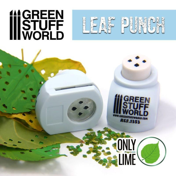 Miniature Leaf Punch LIGHT BLUE - Gap Games