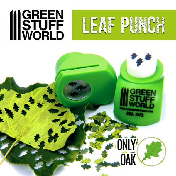 Miniature Leaf Punch LIGHT GREEN - Gap Games