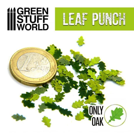 Miniature Leaf Punch LIGHT GREEN - Gap Games