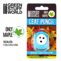 Miniature Leaf Punch MEDIUM BLUE - Gap Games