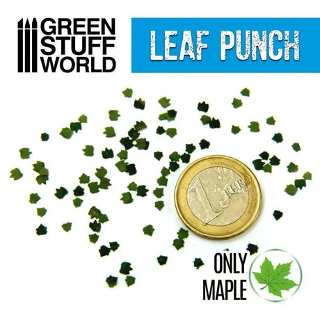 Miniature Leaf Punch MEDIUM BLUE - Gap Games