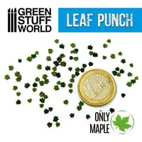 Miniature Leaf Punch MEDIUM BLUE - Gap Games