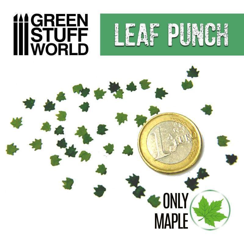 Miniature Leaf Punch MEDIUM GREEN - Gap Games