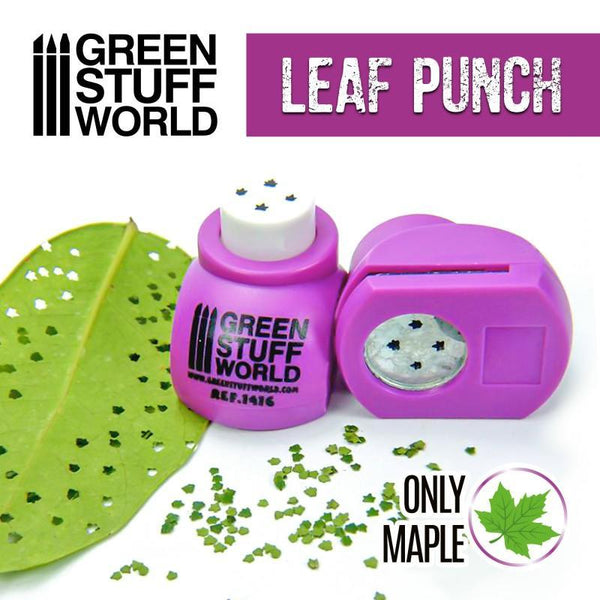 Miniature Leaf Punch MEDIUM PURPLE - Gap Games