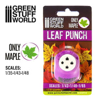 Miniature Leaf Punch MEDIUM PURPLE - Gap Games