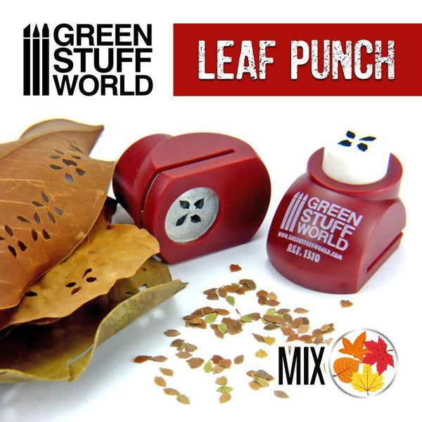 Miniature Leaf Punch RED - Gap Games