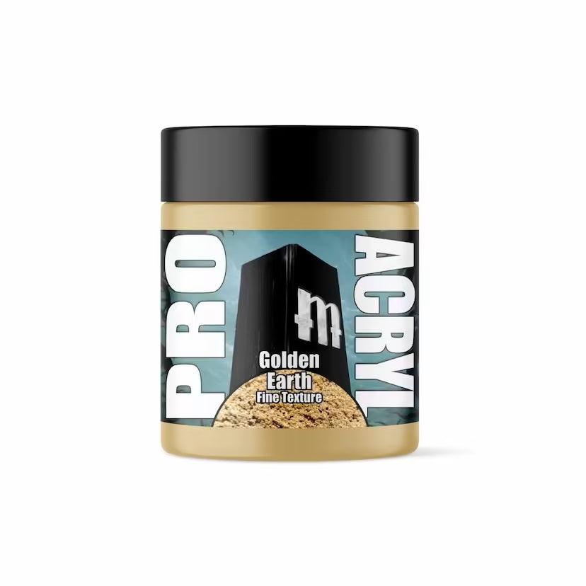 Monument Hobbies - Basing Textures - Golden Earth - Fine 120ml - Gap Games