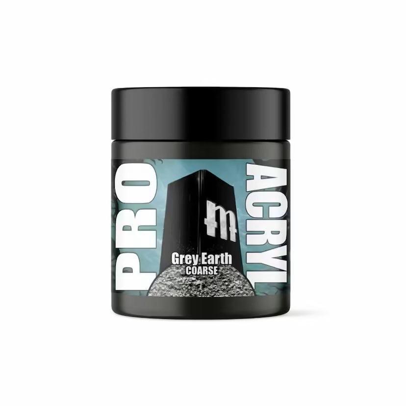 Monument Hobbies - Basing Textures - Grey Earth - Coarse 120ml - Gap Games