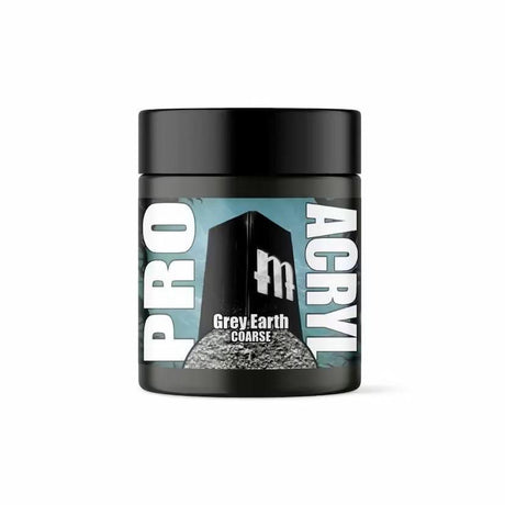 Monument Hobbies - Basing Textures - Grey Earth - Coarse 120ml - Gap Games