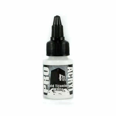 Monument Pro Acryl - Bold Titanium White 22ml - Gap Games