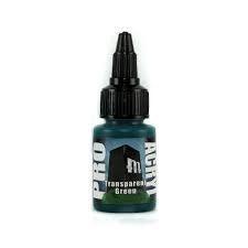 Monument Pro Acryl - Transparent Green 22ml - Gap Games