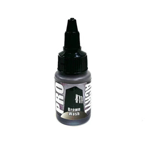 Monument Pro Acryl Washes - Brown Wash 22ml - Gap Games