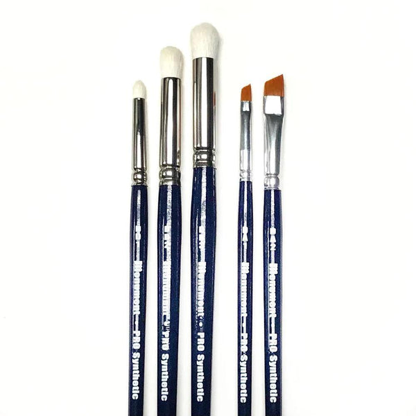 Monument Pro Drybrush - Pro Drybrush 5 Brush Set - Gap Games