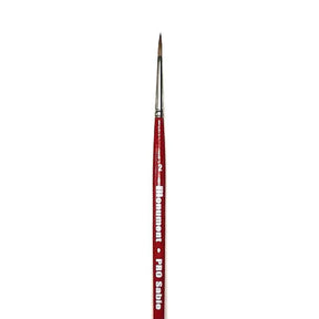 Monument Pro Sables - Sable Round Size 2 Brush - Gap Games