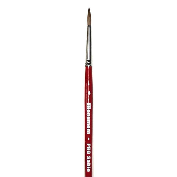 Monument Pro Sables - Sable Round Size 4 Brush - Gap Games