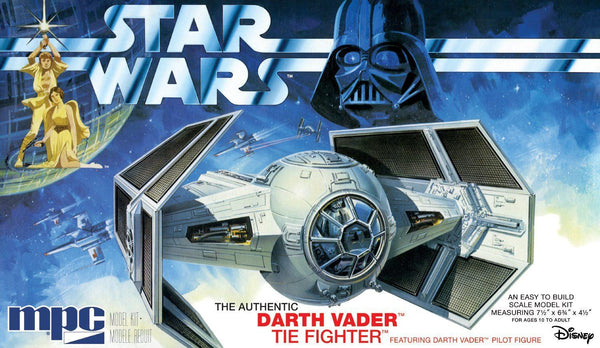 MPC 1/32 Star Wars: A New Hope Darth Vader Tie Fighter Plastic Model Kit [952] - Gap Games