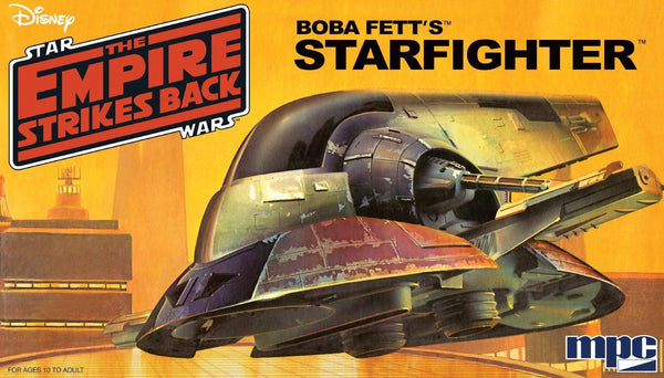 MPC 1/72 Star Wars: The Empire Strikes Back Boba Fett's Starfighter Plastic Model Kit [951] - Gap Games