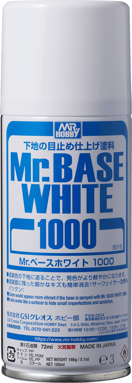 Mr. Base White 1000 Spray - Gap Games