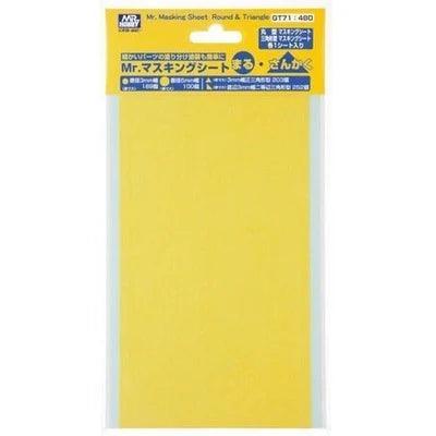 MR HOBBY Masking Sheet - Round & Trangular Shapes - Gap Games