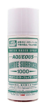 MR HOBBY Mr Aqueous Whire Surfacer 1000 Spray - Gap Games