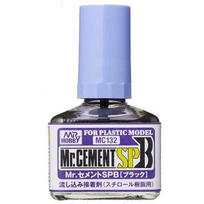 MR HOBBY Mr Cement SPB (Black) 40ml - Gap Games