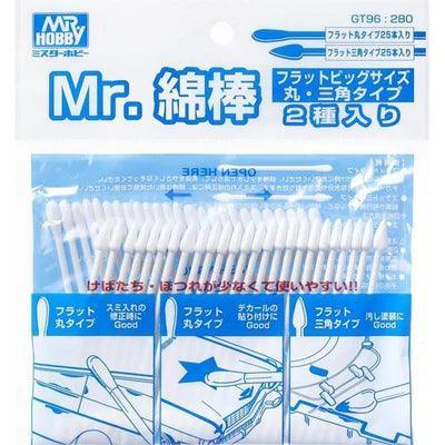 MR HOBBY Mr Cotton Swab Flat Round & Triangular - Gap Games