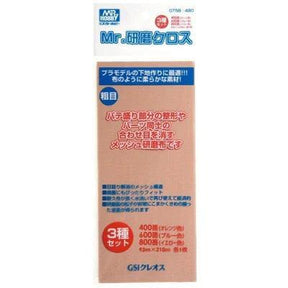 MR HOBBY Mr Grinding Cloth #400-600-800 - Gap Games