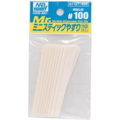 MR HOBBY Mr Mini Flat Files #100 10 pcs - Gap Games