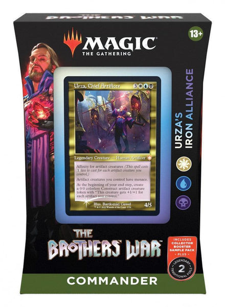 MTG The Brothers War Commander Deck Urzan's Iron Alliance - Gap Games