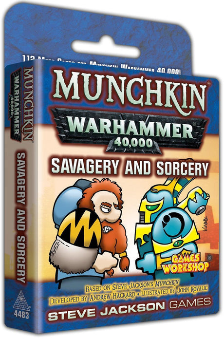 Munchkin Warhammer 40000 - Savagery and Sorcery - Gap Games