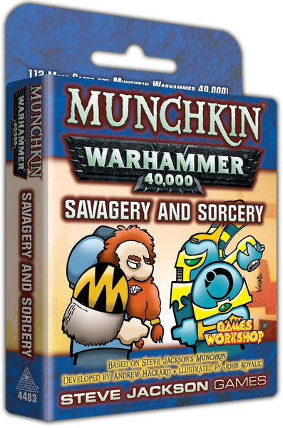 Munchkin Warhammer 40000 - Savagery and Sorcery - Gap Games