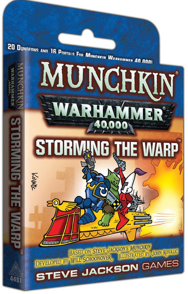 Munchkin Warhammer 40000 Storming The Warp - Gap Games