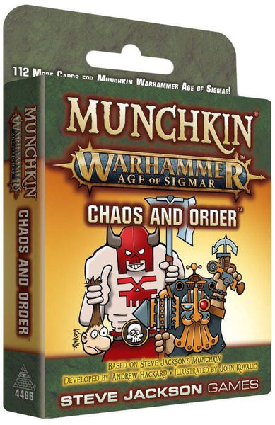 Munchkin Warhammer - Chaos and Order - Gap Games