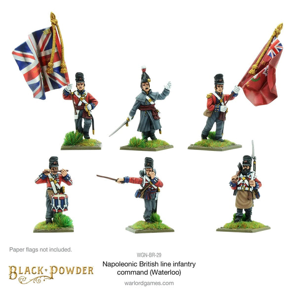 Napoleonic British Line Infantry command (Waterloo campaign) - Gap Games