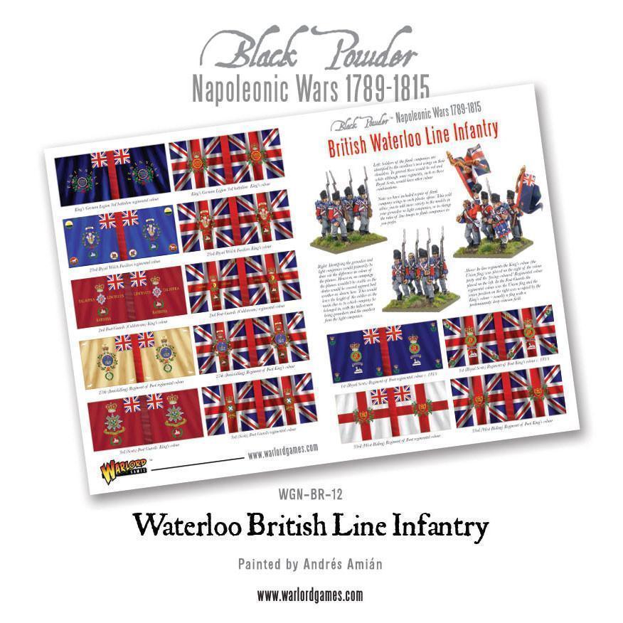 Napoleonic British Line Infantry (Waterloo campaign) - Gap Games