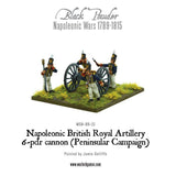 Napoleonic British Royal Artillery 6-Pdr Cannon (Peninsular Campaign) - Gap Games